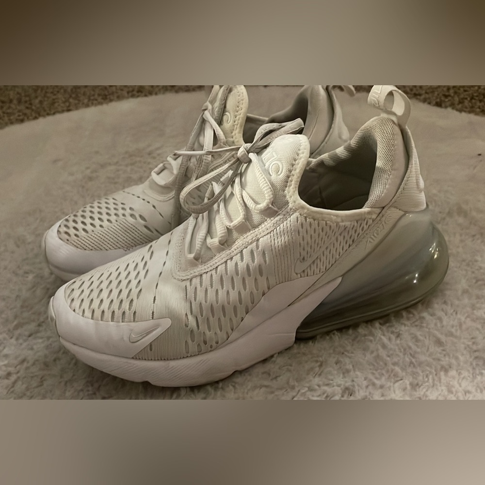 White Nike Air 27C Kids
